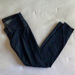 J Brand mama J maternity skinny jeans side panel “starless”